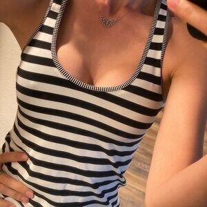 Lululemon Athletica Stripped Top - Size 4